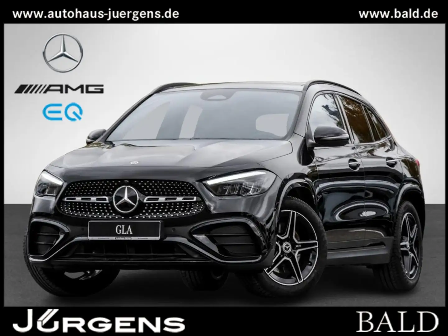 Mercedes-Benz GLA 250 4M AMG-Sport/LED/Cam/Pano/Night/Keyl/19" Schwarz - 1