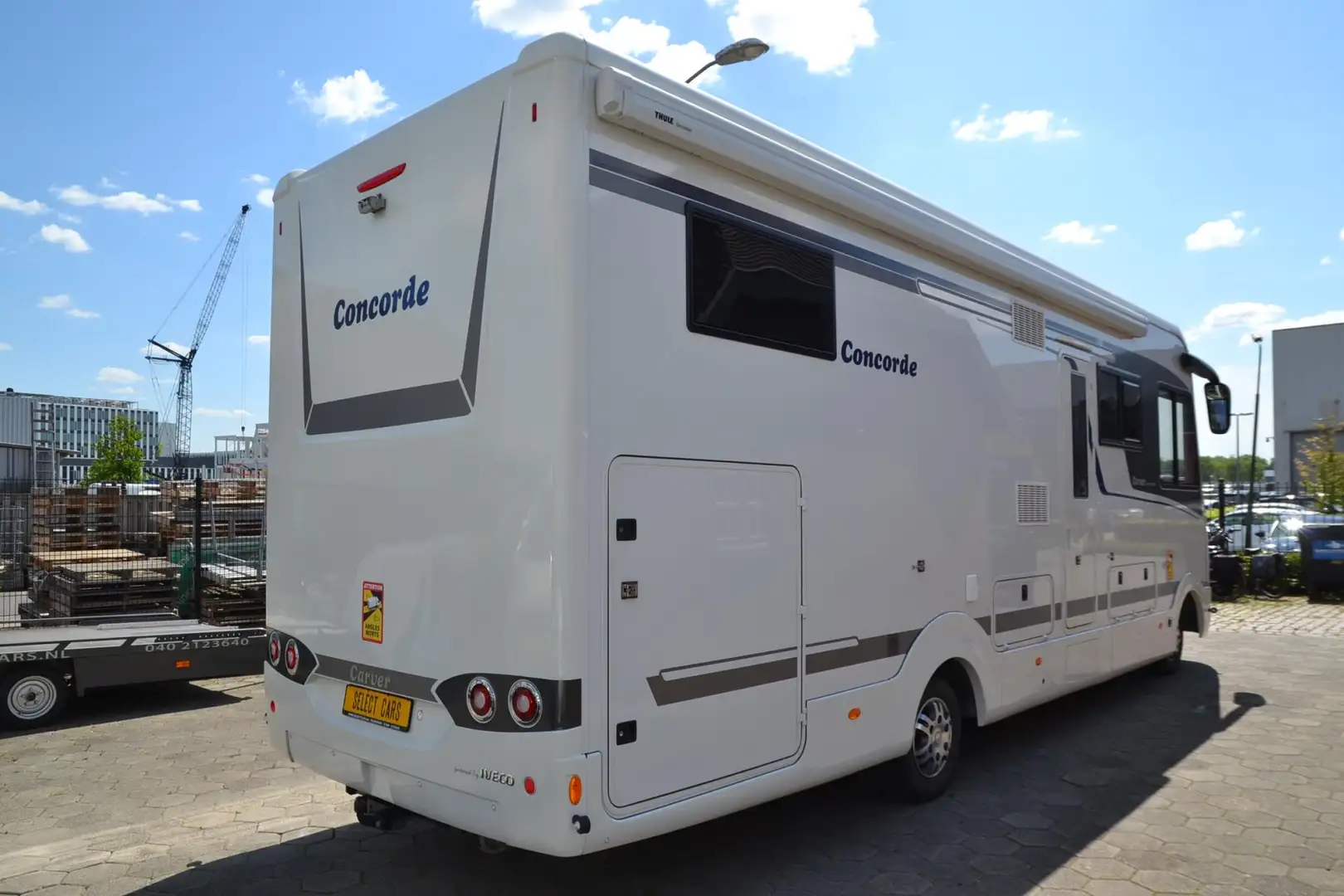 Concorde Carver 840 L - 2x Airco - Leer - Navi+Camara Weiß - 2