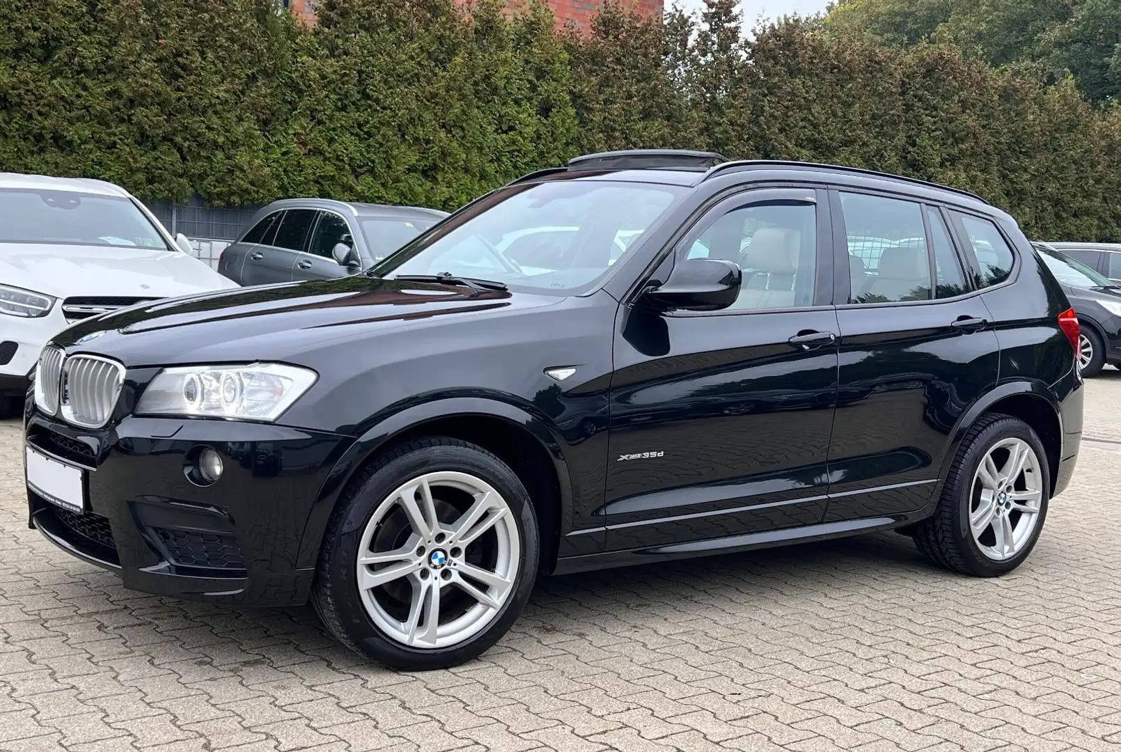 BMW X3 M-PAKET 35d xDrive Sport-Aut.-313PS-PANODACH- Noir - 2