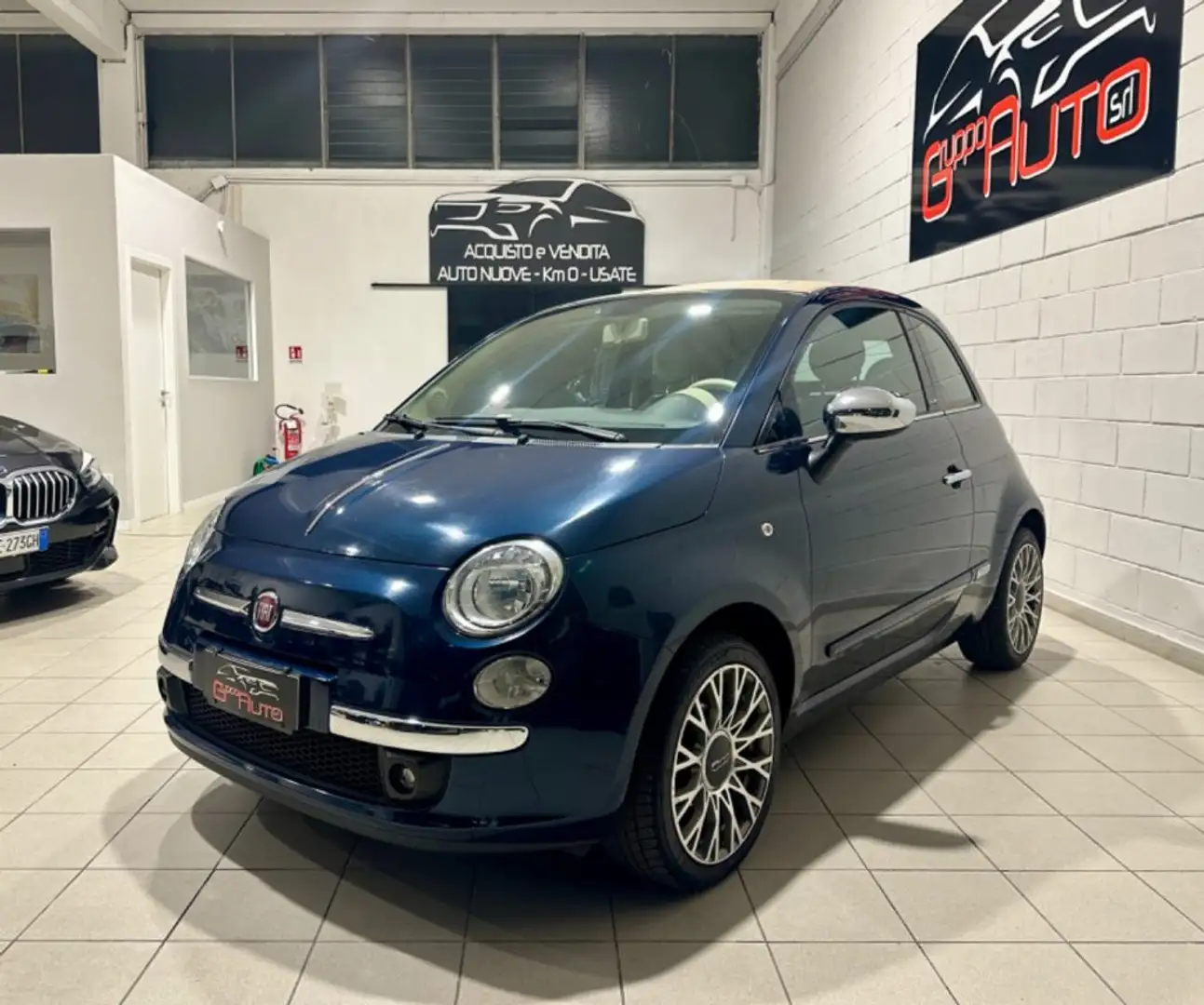 Fiat 500 C 1.2 Lounge *NEOPATENTATI*DISTRIBUZIONE OK* Blau - 1