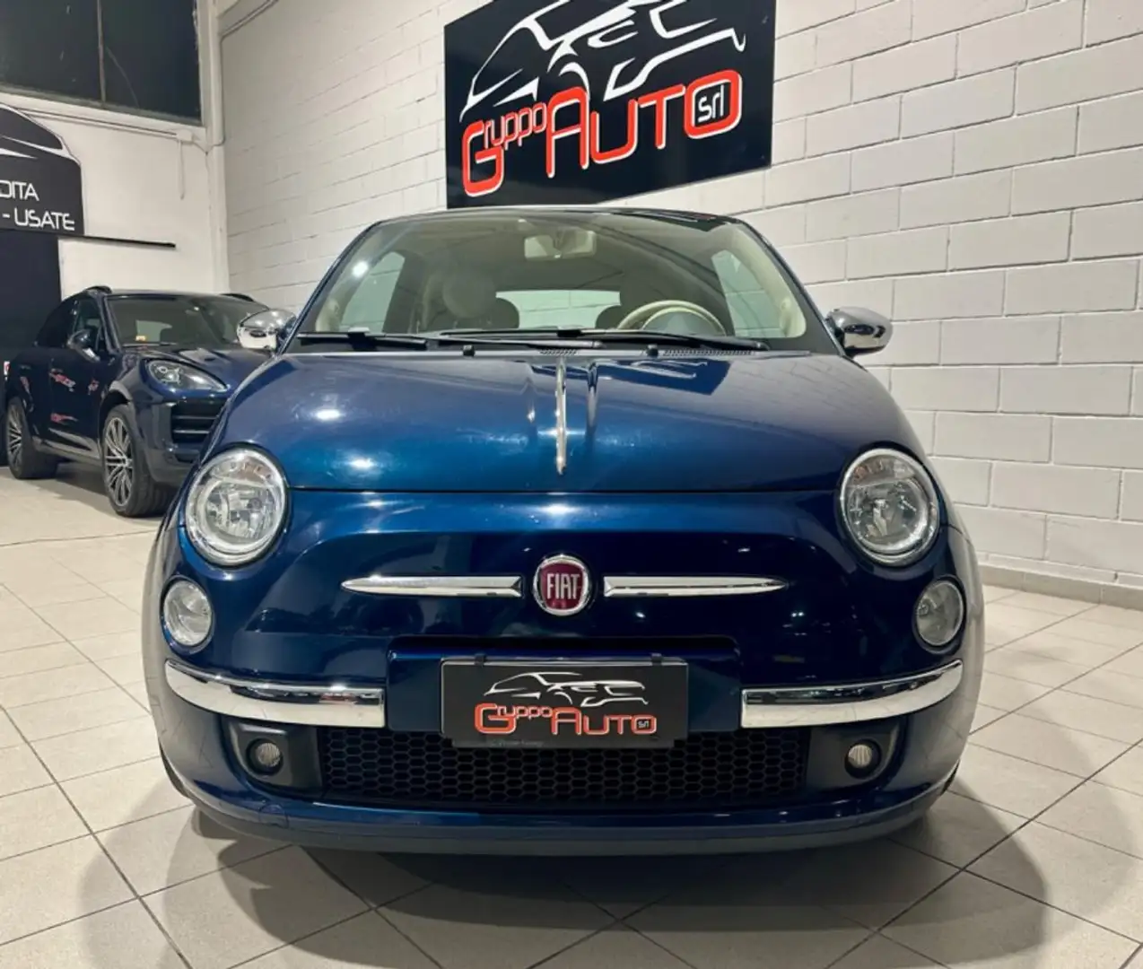 Fiat 500 C 1.2 Lounge *NEOPATENTATI*DISTRIBUZIONE OK* Blau - 2