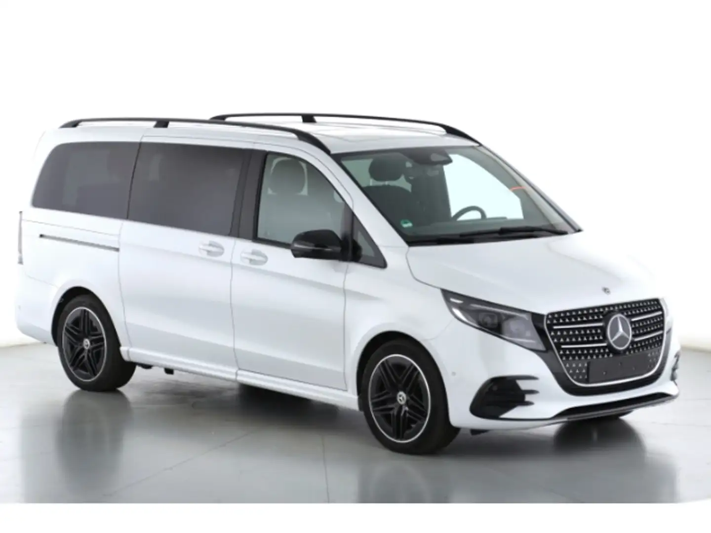 Mercedes-Benz V 300 d lang Style+ AMG Line Liege AIRMATIC AHK Weiß - 2