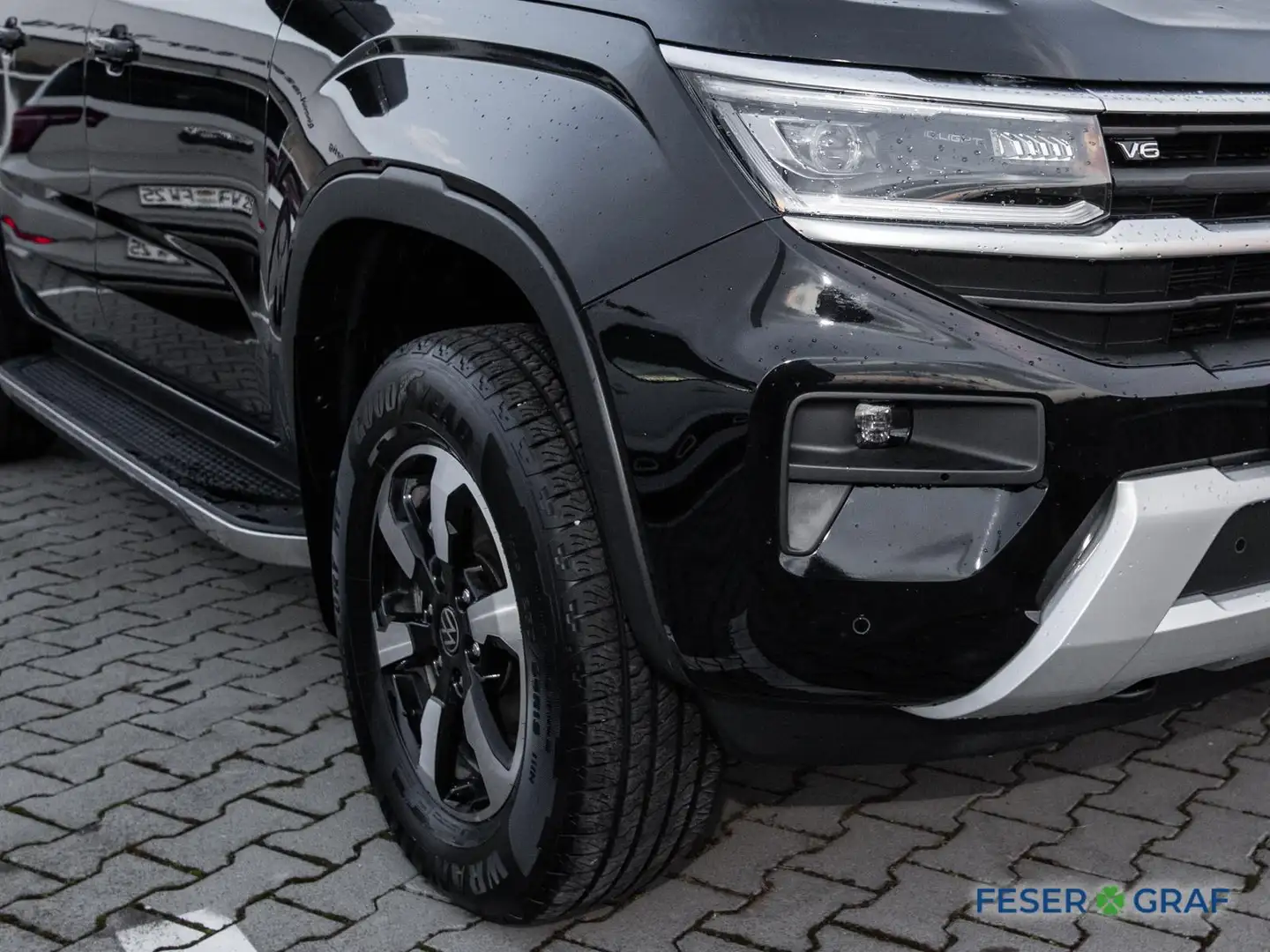 Volkswagen Amarok Style DC 3.0TDI 4M Navi/Kamera/AHZV/IQ Schwarz - 2