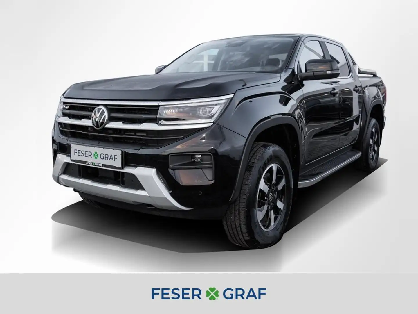 Volkswagen Amarok Style DC 3.0TDI 4M Navi/Kamera/AHZV/IQ Schwarz - 1