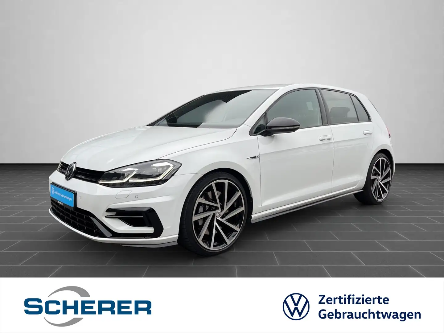 Volkswagen Golf R 4Mot. 2.0 TSI Perf. Paket LEDER NAVI SHZ Blanc - 1