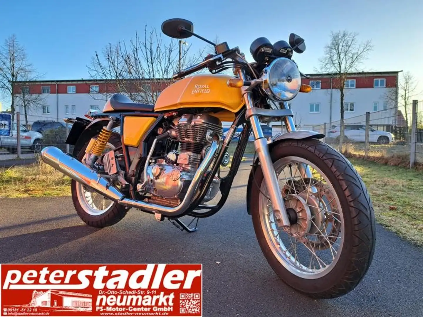 Royal Enfield Continental GT Yellow - 1
