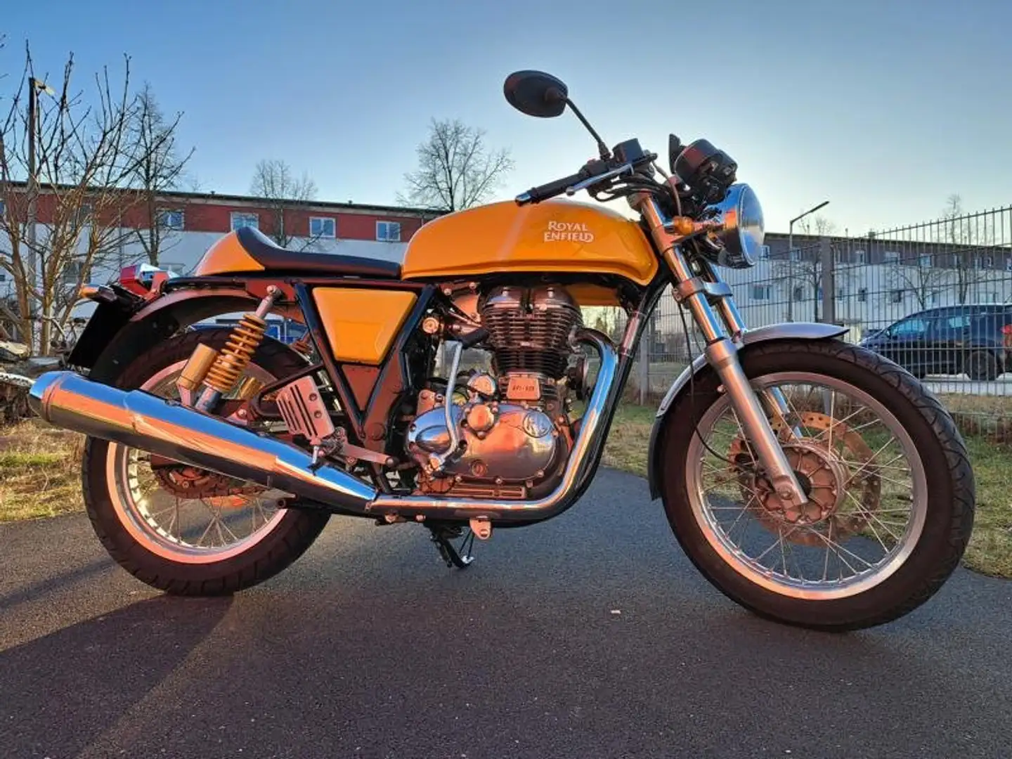 Royal Enfield Continental GT Gelb - 2