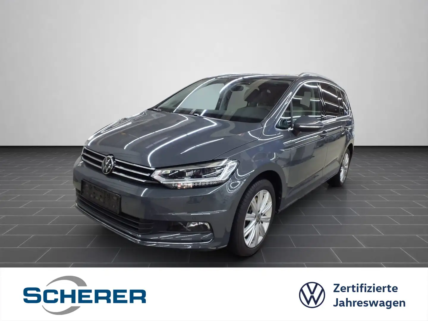 Volkswagen Touran 2.0 TDI DSG Highline, 7Sitzer, Navi, Sitz Grau - 1