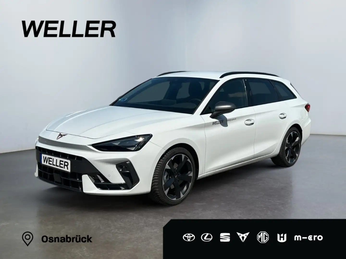 CUPRA Leon ST 1.5 eTSI DSG *AHK*Navi*LED*CarPlay*CAM* Weiß - 1