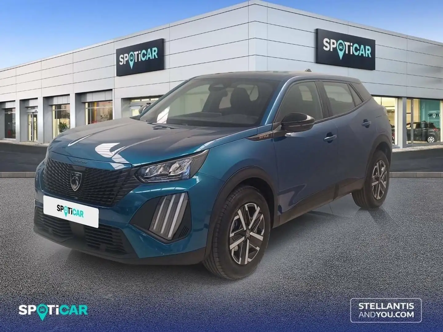 Peugeot 2008 Gasolina 100 S&S 6 Vel. MAN Style Azul - 1
