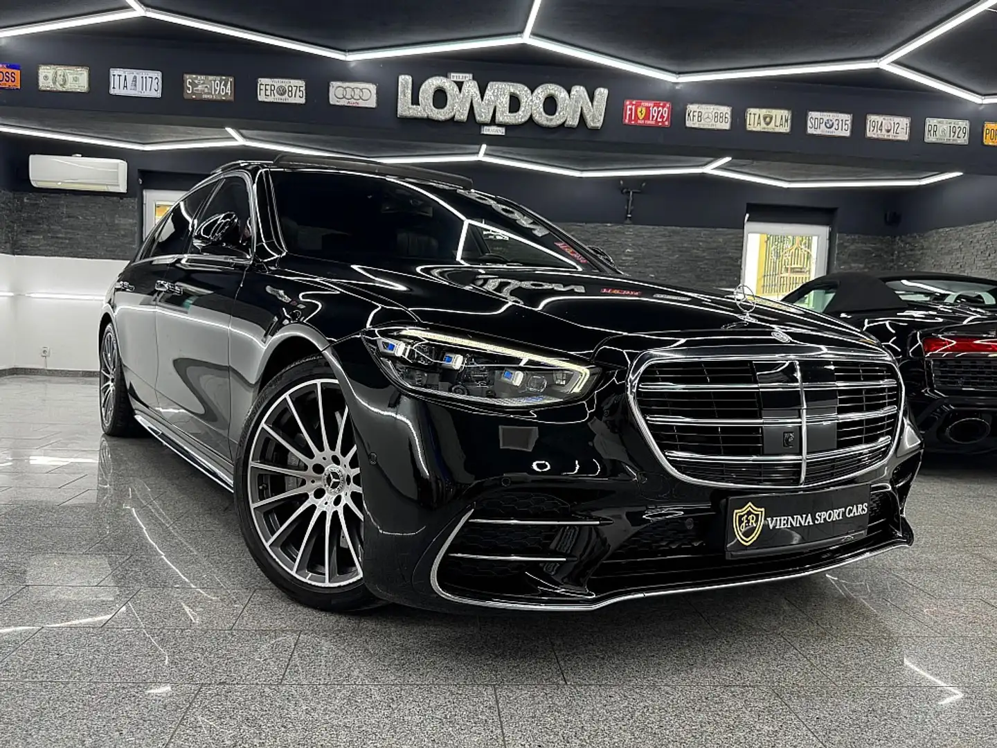 Mercedes-Benz S 580 e Lang AMG-Paket*Mega-Ausstattung*MwSt. Ausweis... Schwarz - 2