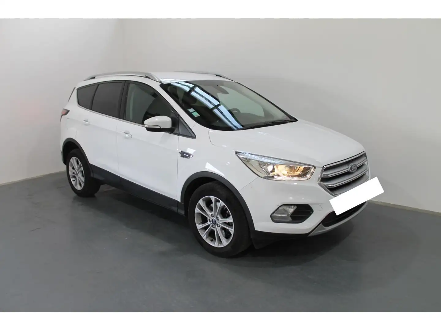 Ford Kuga Kuga 1.5 TDCi - 120 - BV Powershift 4x2 II 2013 Titanium PHASE 2 Blanc - 2