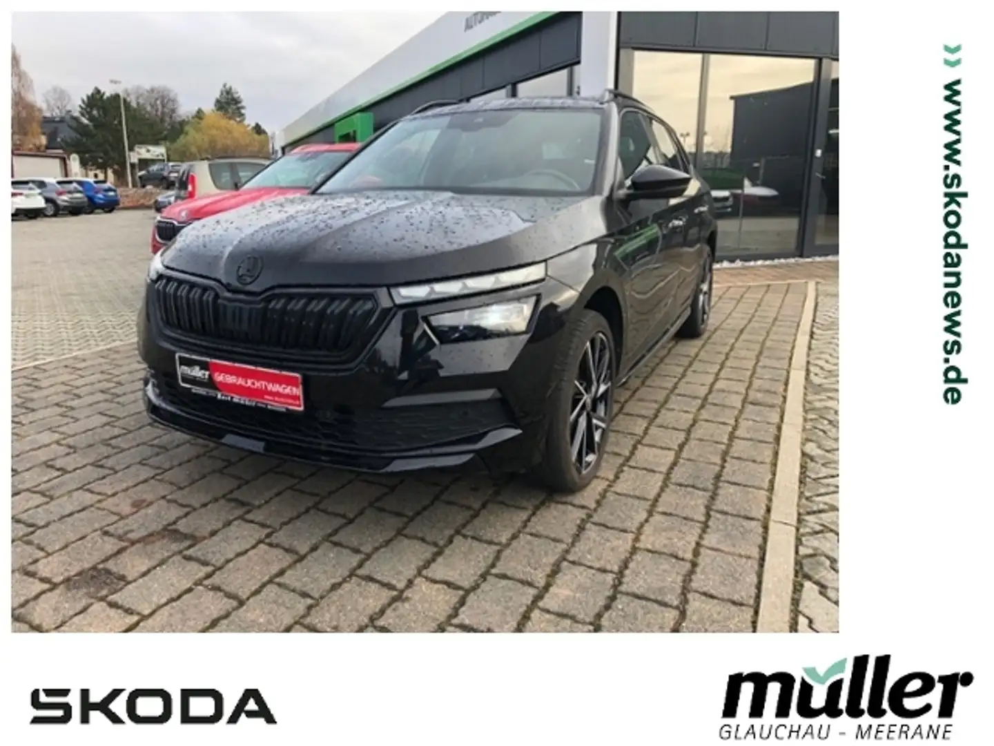 Skoda Kamiq Monte Carlo Navi SmartLink PDC SHZ Noir - 1