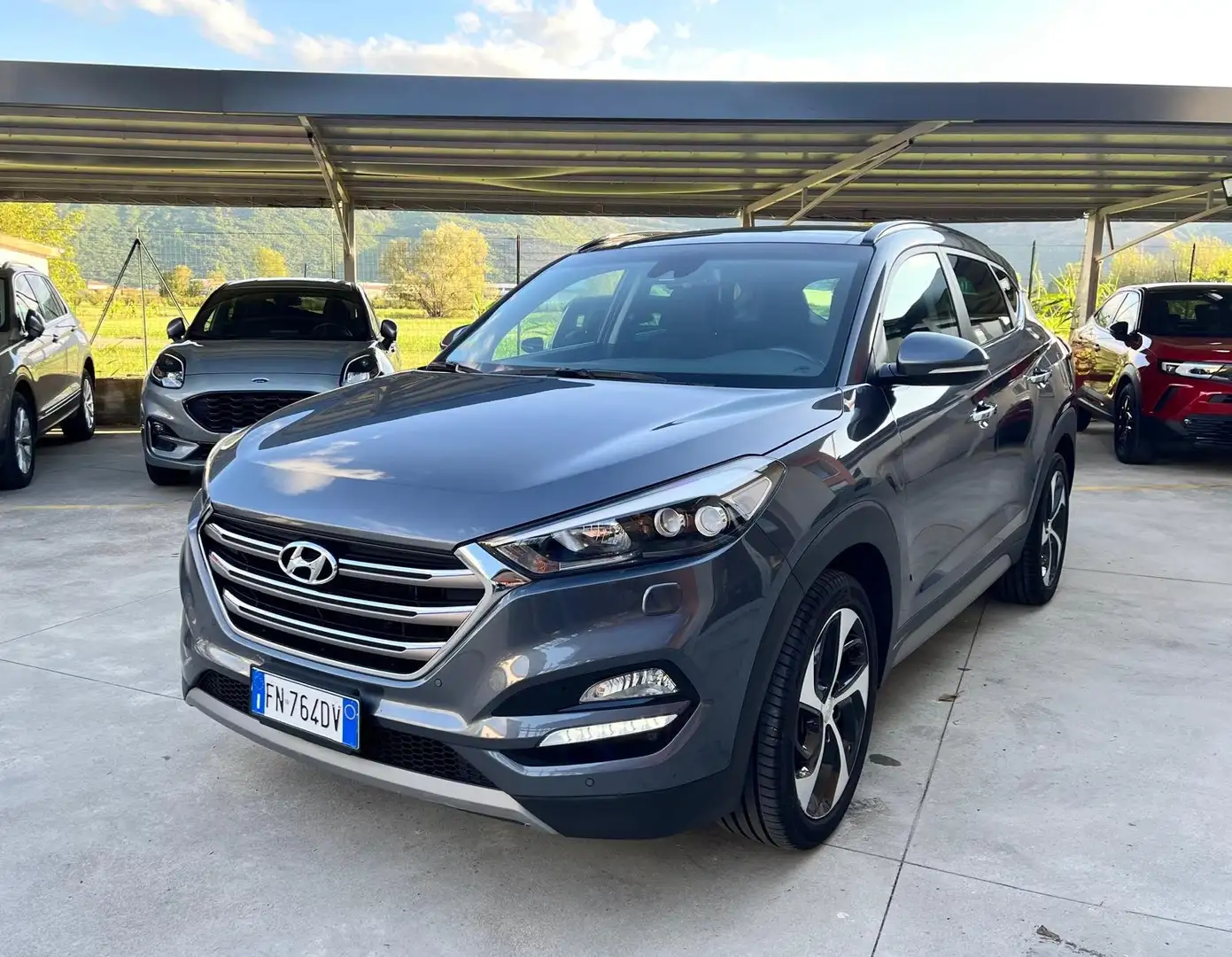 Hyundai TUCSON Tucson II 2015 1.7 crdi Xpossible 2wd 141cv dct Grigio - 1