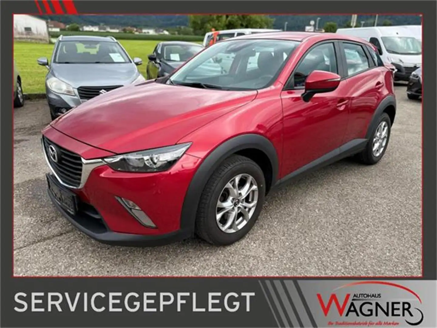 Mazda CX-3 G120 Challenge servicegepflegt Rosso - 1