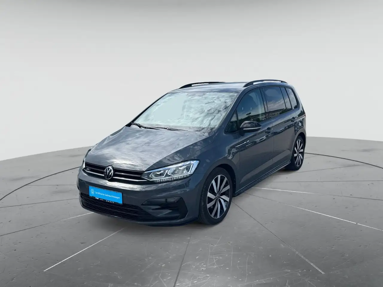 Volkswagen Touran Highline 1.5 TSI, R-LINE/7-SITZE/LED/KAM/, миниатюра 2