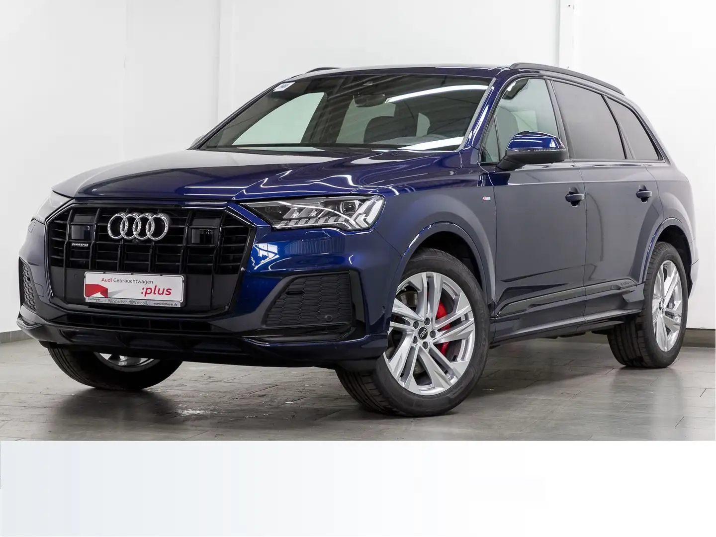 Audi Q7 50 TDI Q S LINE 7-SITZE LM20 AHK MATRIX Bleu - 2