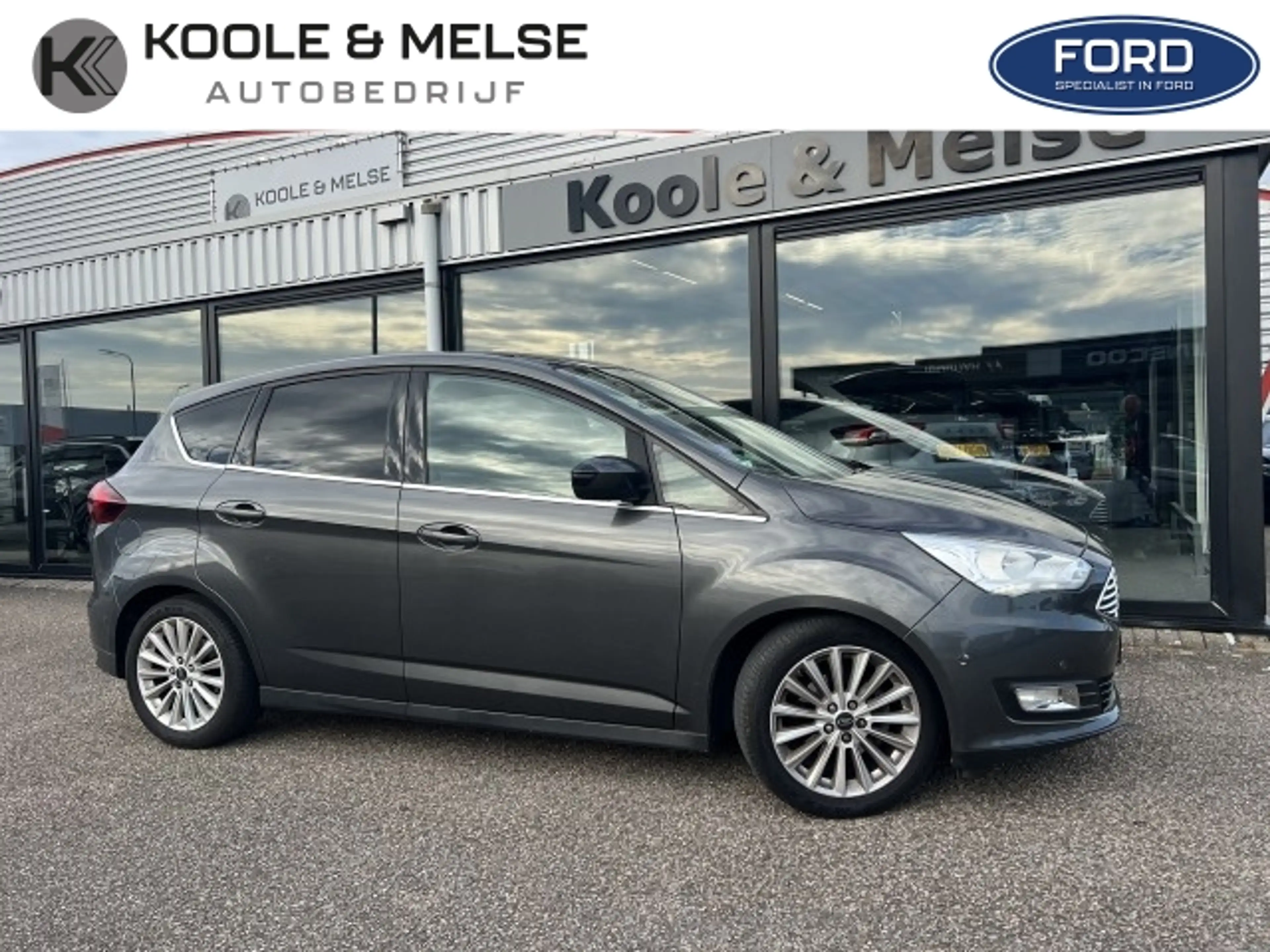 Ford C-Max 1.0 EcoBoost 125pk Titanium , trekhaak , voorruitv