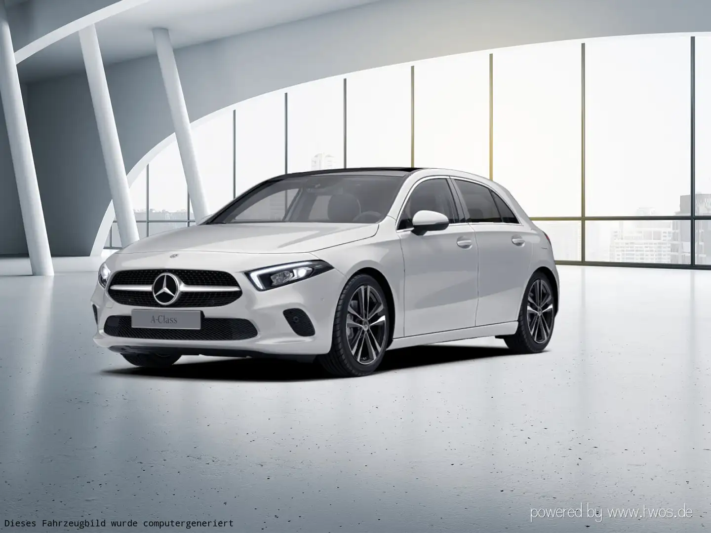 Mercedes-Benz A 200 A 200 Editon 19 Prog Pano RüCam LED Adv Sound Weiß - 2