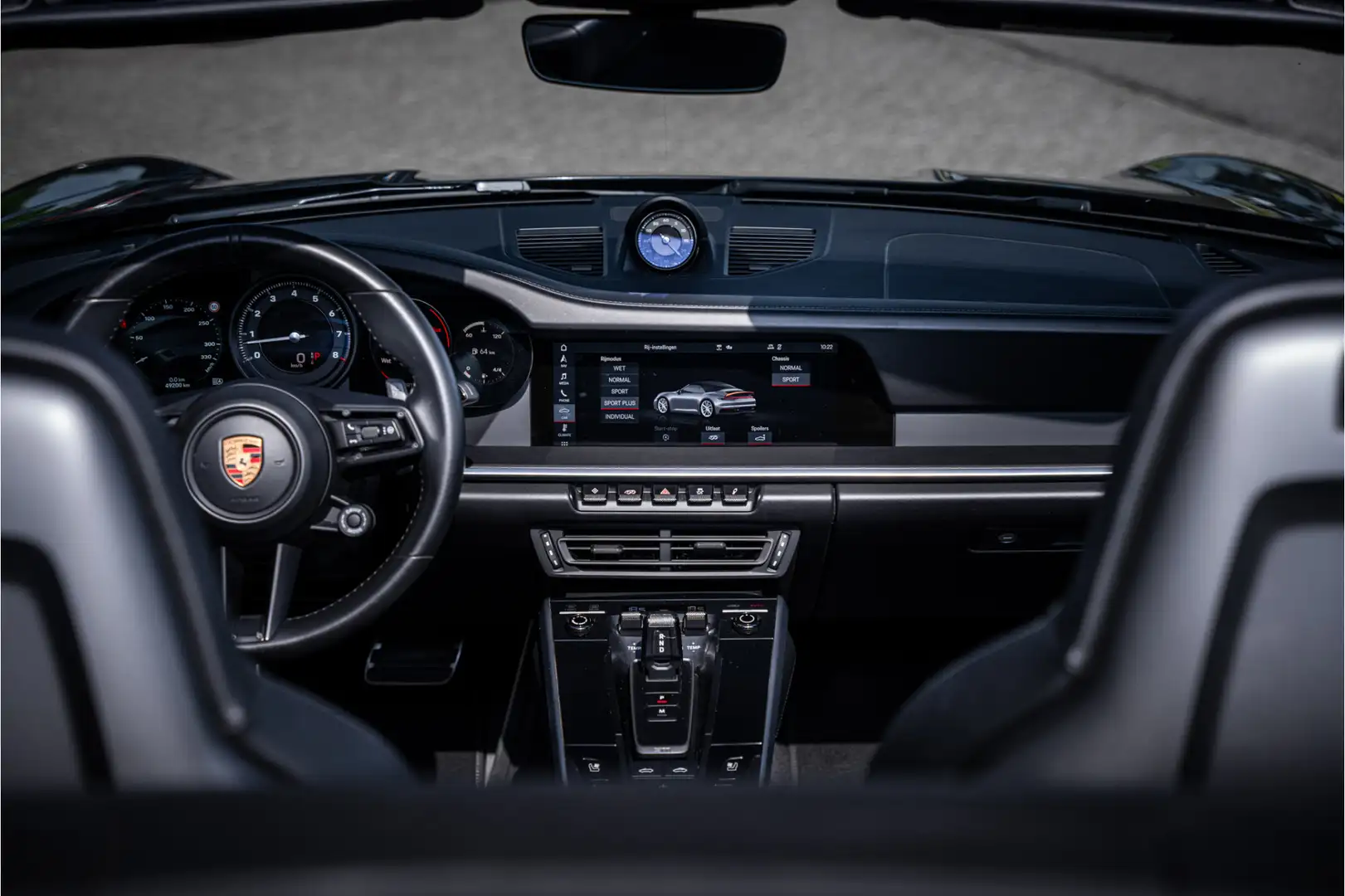 Porsche 992 Cabrio 4S (450pk) Sport Design ** Ventilatie ** 4 Noir - 2