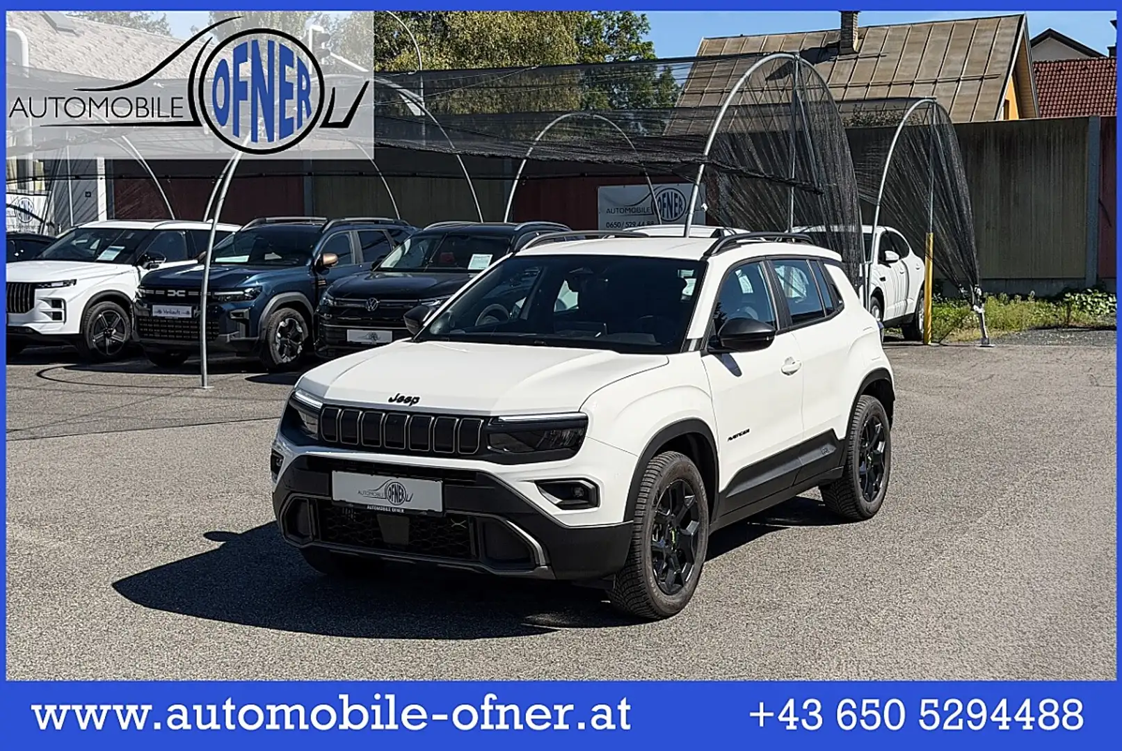 Jeep Avenger 4xe MHEV Upland LED PDC Kamera Sitzheizung Weiß - 1