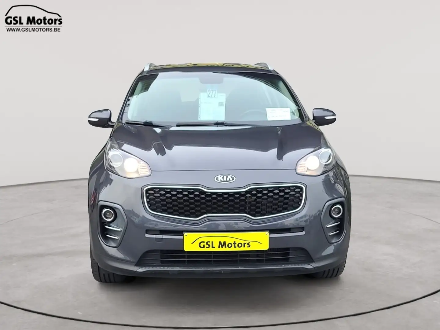 Kia Sportage 1.7CRDi 115cv 2WD gris 06/18 Airco GPS Cruise USB Gris - 2