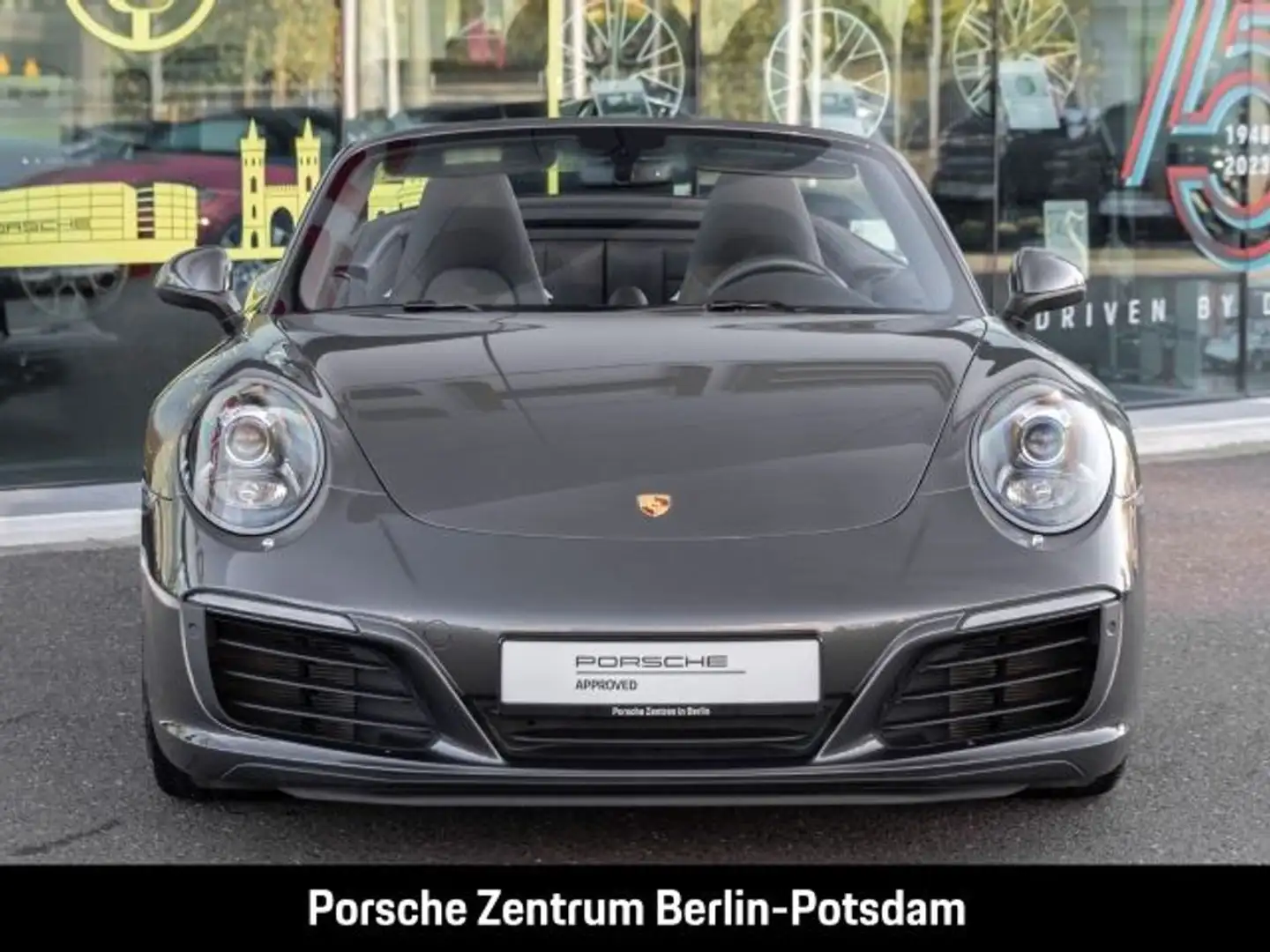 Porsche 911 Carrera Cabrio S 991.2 Gris - 2