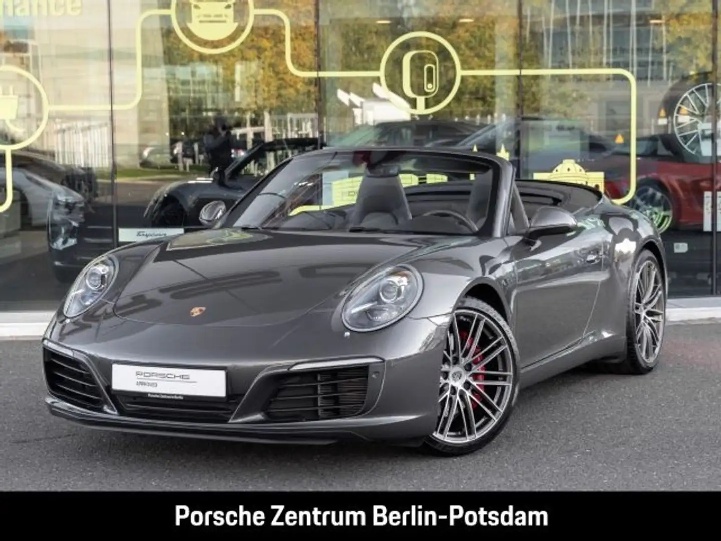 Porsche 911 Carrera Cabrio S 991.2 Gris - 1
