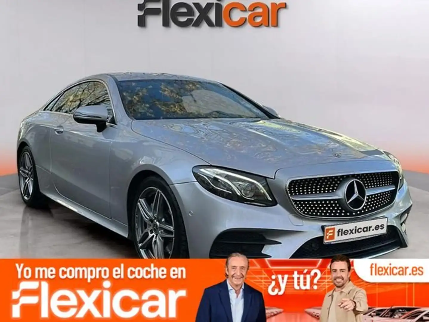 Mercedes-Benz E 220 Coupé d Gris - 1
