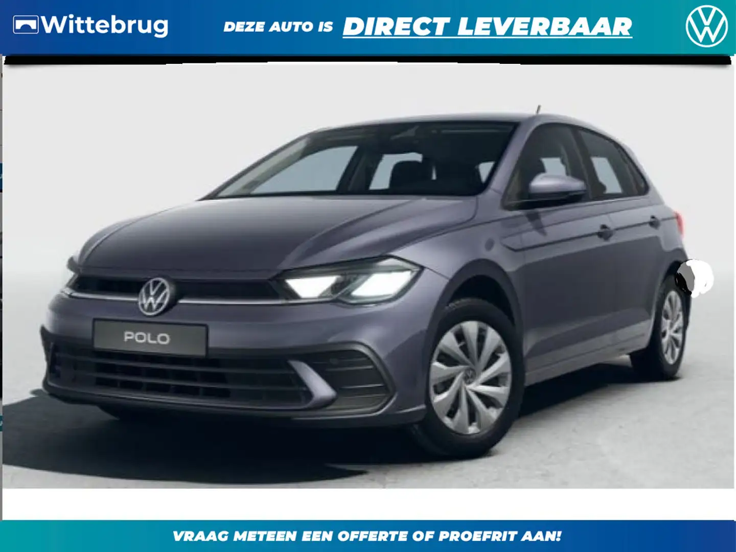 Volkswagen Polo 1.0 MPI Polo !!!Profiteer ook van 2.000 euro inrui Grijs - 1