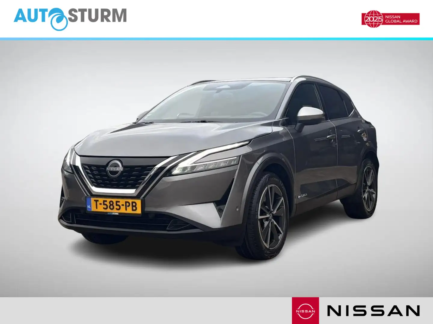 Nissan Qashqai 1.5 e-Power Tekna NL-Auto, Design Pack! Grijs - 1