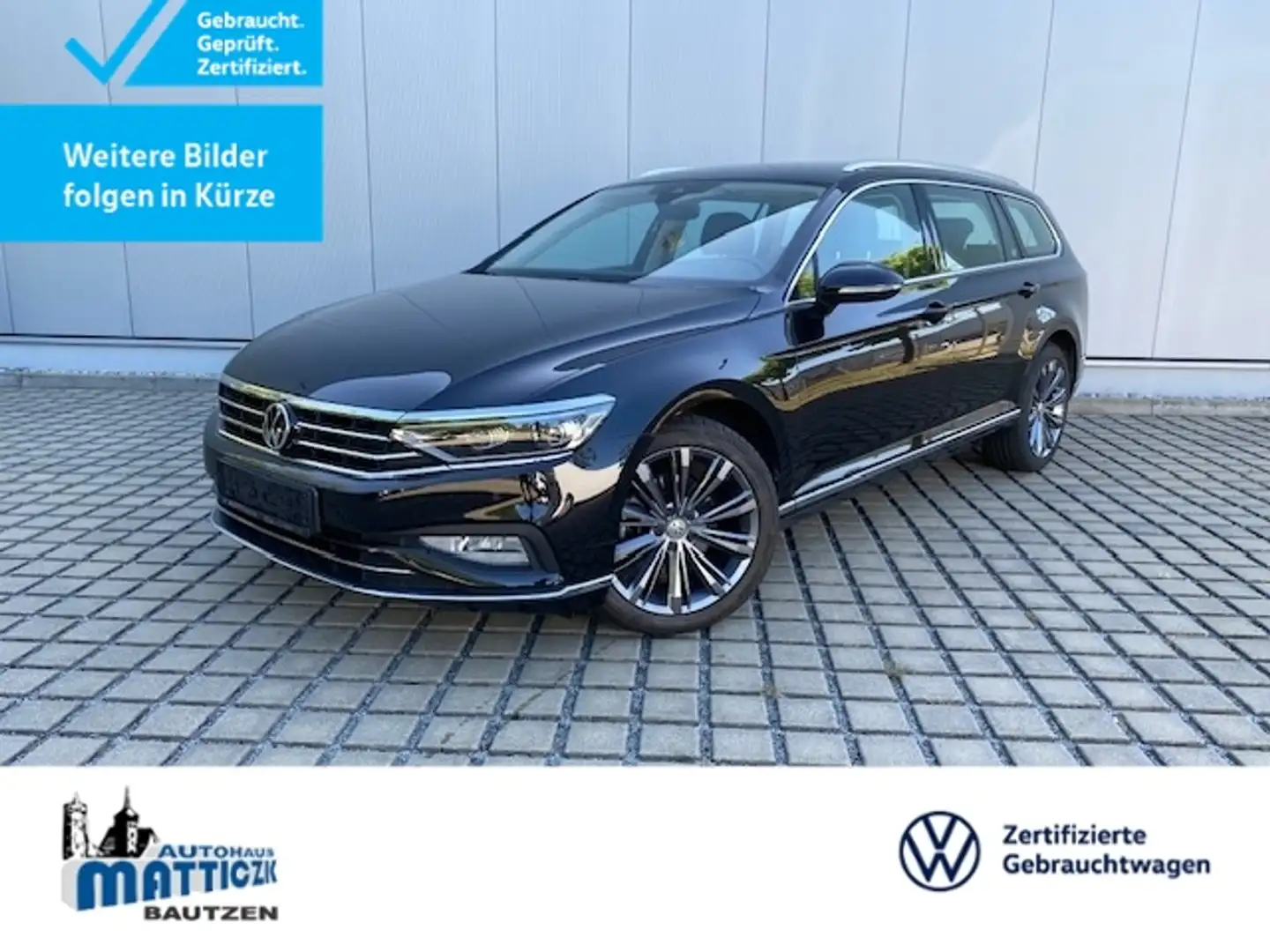 Volkswagen Passat Variant 2.0 TDI DSG Elegance AHK/MATRIX/18-ZOLL/ACC/OPEN& Schwarz - 1