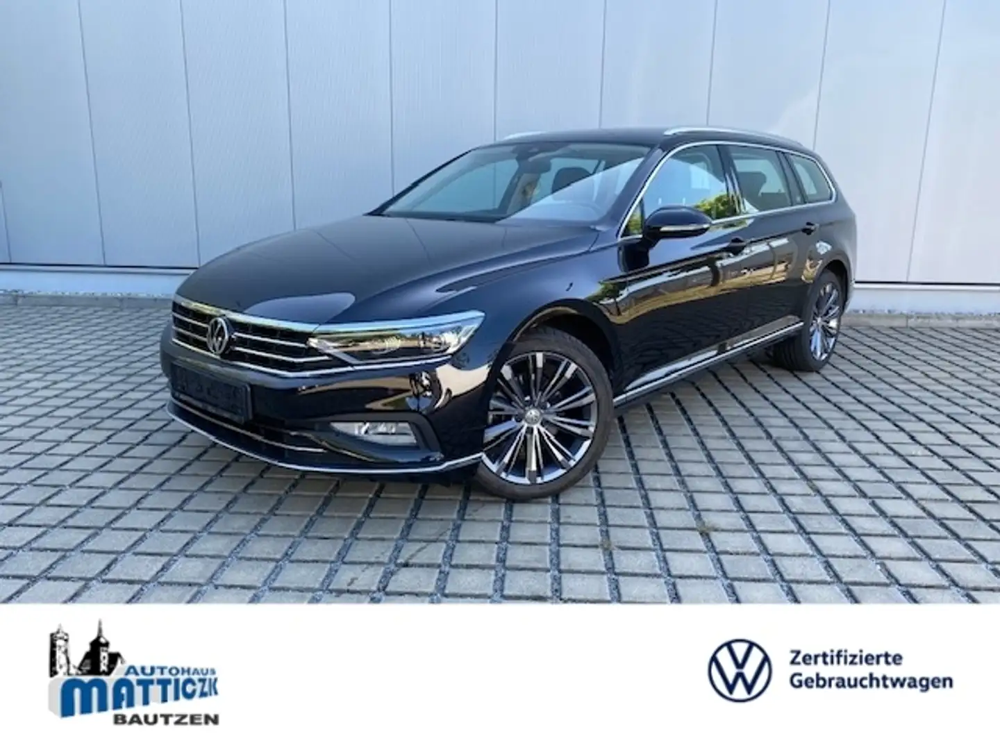 Volkswagen Passat Variant 2.0 TDI DSG Elegance AHK/MATRIX/18-ZOLL/ACC/OPEN& Schwarz - 1