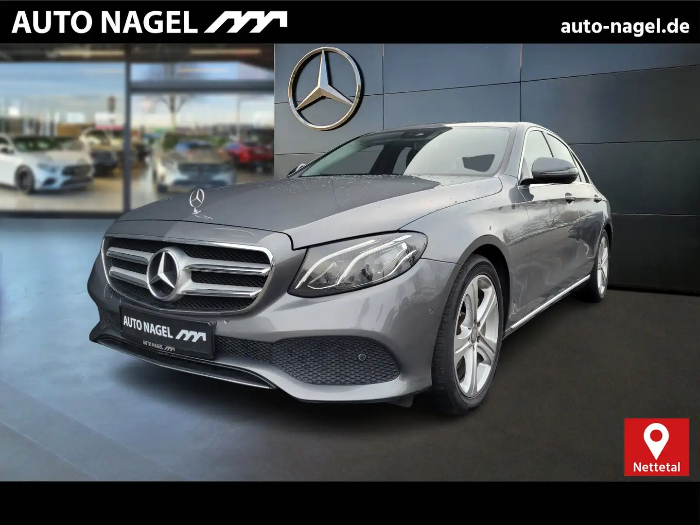 Mercedes-Benz E 200 E 200 Avantgarde Ambiente+LED+Comand+Kamera+ Navi Grijs - 1