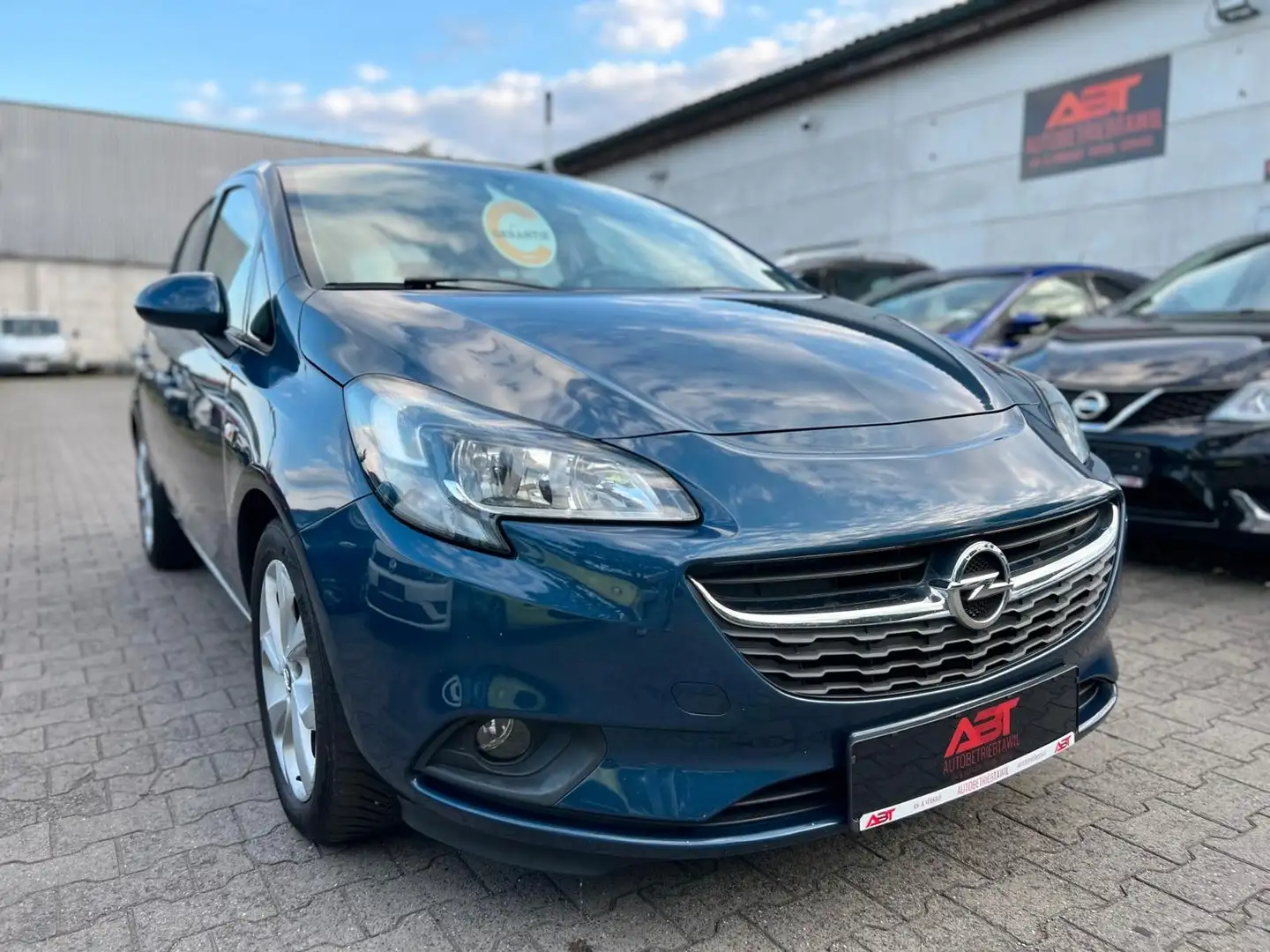Opel Corsa E 1.4, TÜV NEU, Klima, 1.Hand, Garantie Blau - 1