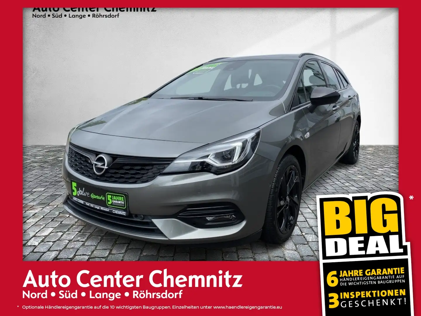 Opel Astra K ST 1.2 Ultimate Matrix/Navi/Alcantara/KAM Grijs - 1