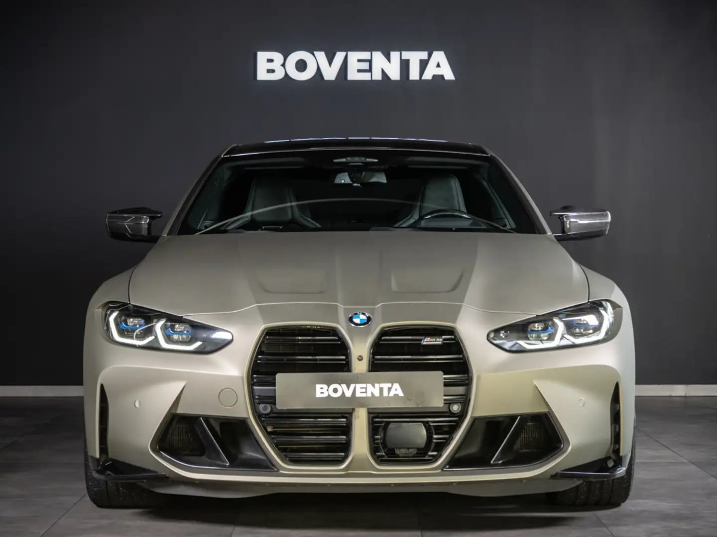 BMW M4 Competition Coupe *CARBON*SCHALENSITZ*H&K*HUD*VOLL Grau - 2