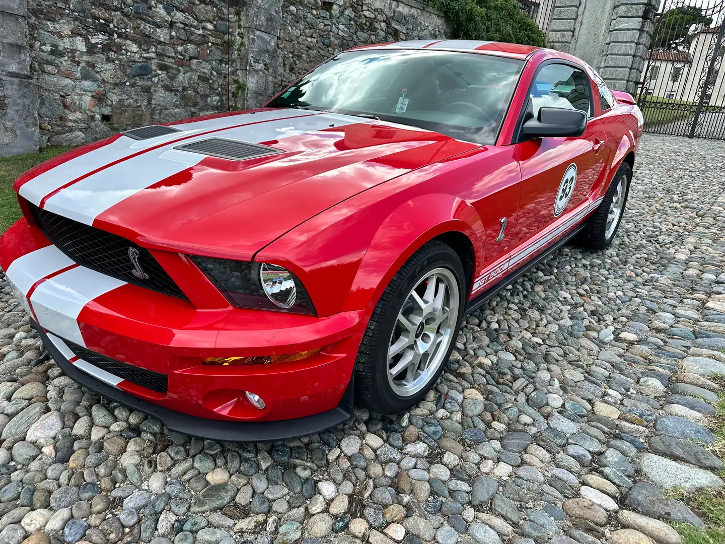 Ford Mustang shelby gt500 only 6500 km Rosso - 1