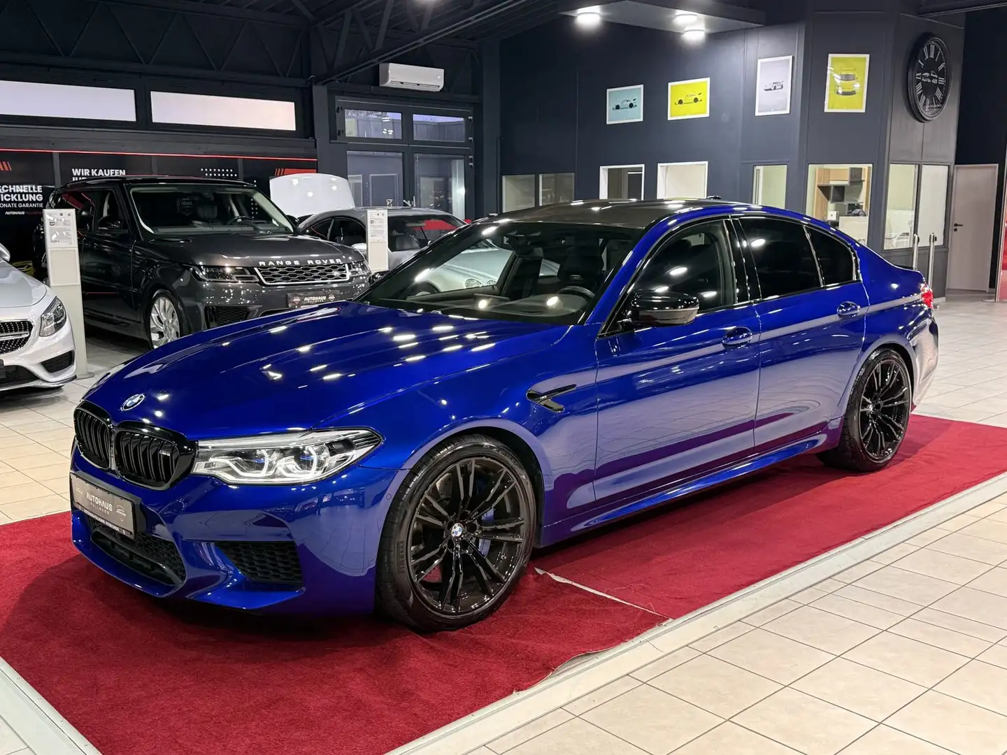 BMW M5 Competition+CARBON+Drivers Bleu - 1
