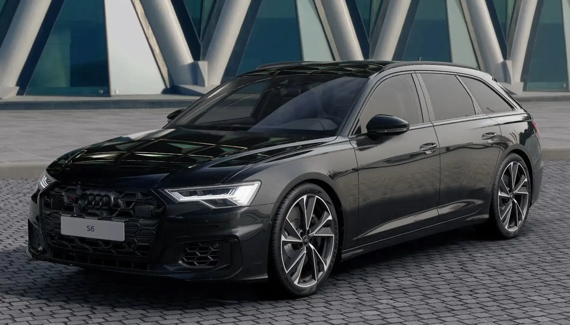 Audi S6 Avant TDI qu BLACK B&O HDMATRIX MEMORY AHK Schwarz - 1