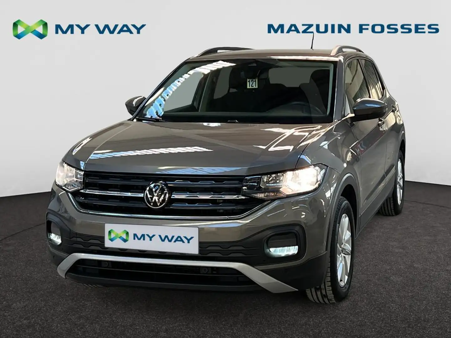 Volkswagen T-Cross T-Cross Life 1.0 TSI 70 kW (95 ch) 5 vitesses Gris - 1