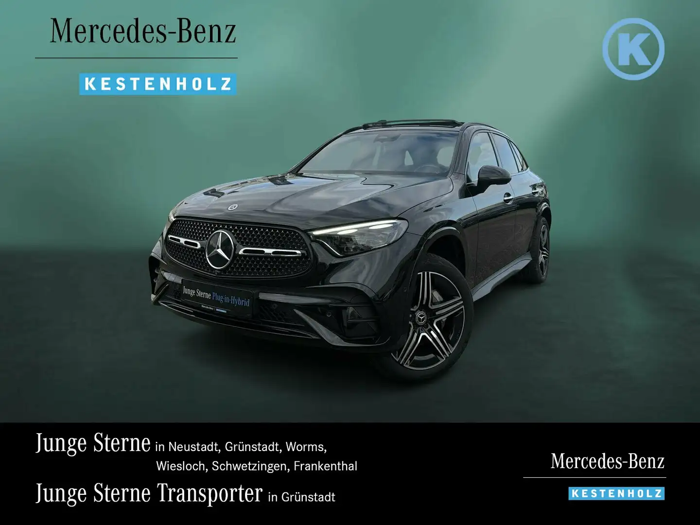 Mercedes-Benz GLC 400 GLC 400 e 4M AMG+NIGHT+DISTRO+PANO+BURME+HUD+360 Noir - 1