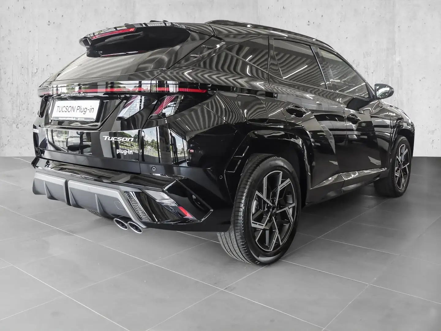 Hyundai TUCSON N LINE 1.6 T-GDI PHEV (252 PS) 6-A/T 4WD MY25 Schwarz - 2
