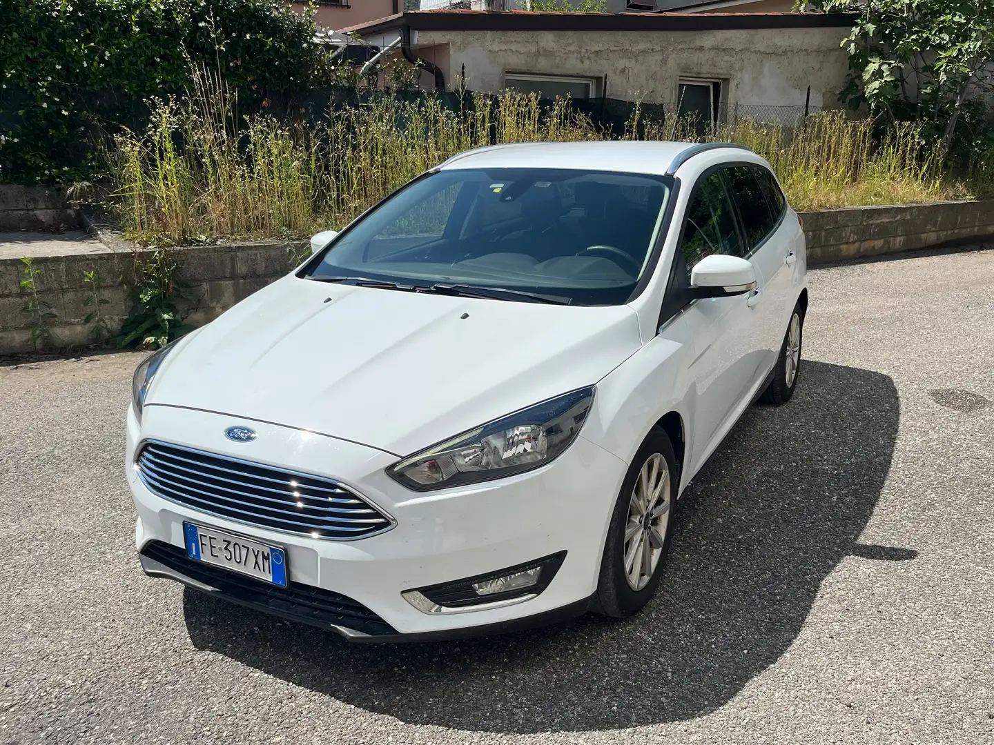 Ford Focus Focus IV 2015 SW SW 1.0 ecoboost Titanium X s Blanc - 1