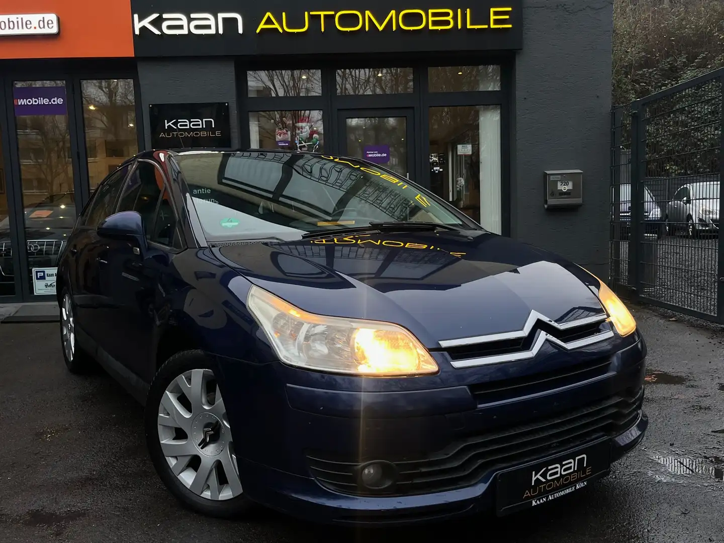 Citroen C4 1.6 VTR Plus/TÜV-07.2027/TEMPO/KLIMA/CD Blau - 2