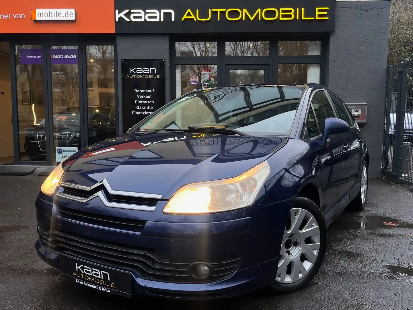 Citroen C4 1.6 VTR Plus/TÜV-07.2027/TEMPO/KLIMA/CD Blau - 1