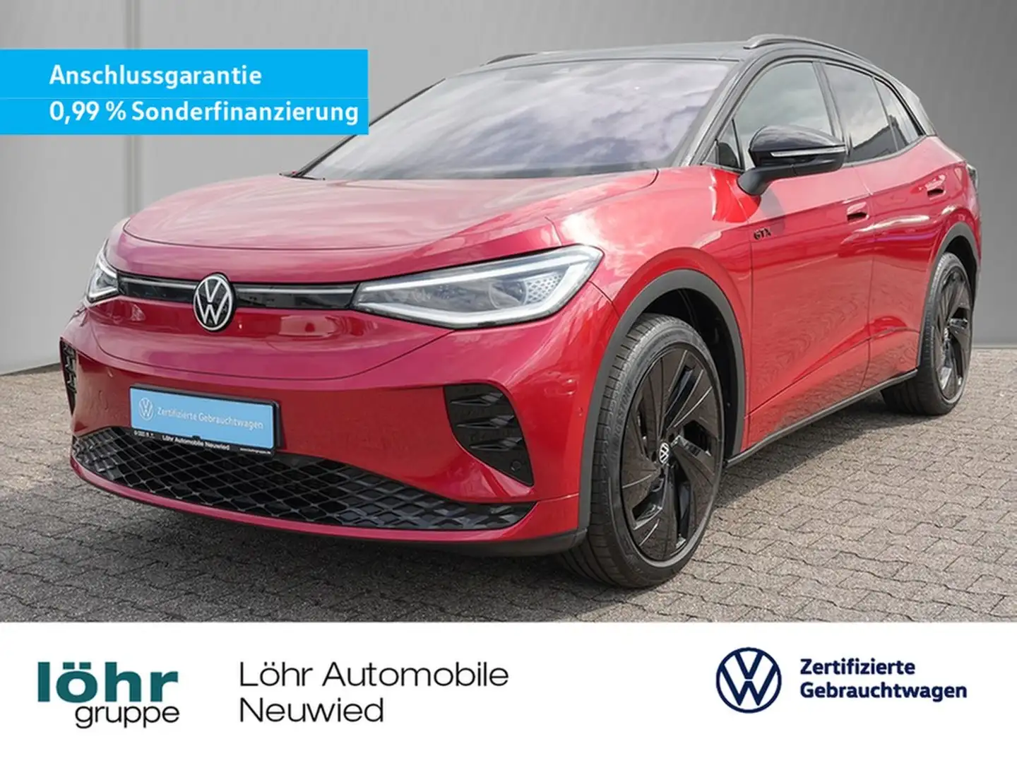 Volkswagen ID.4 GTX 4Motion Wärmepumpe /AR-HuD/Matrix IDN Rot - 1