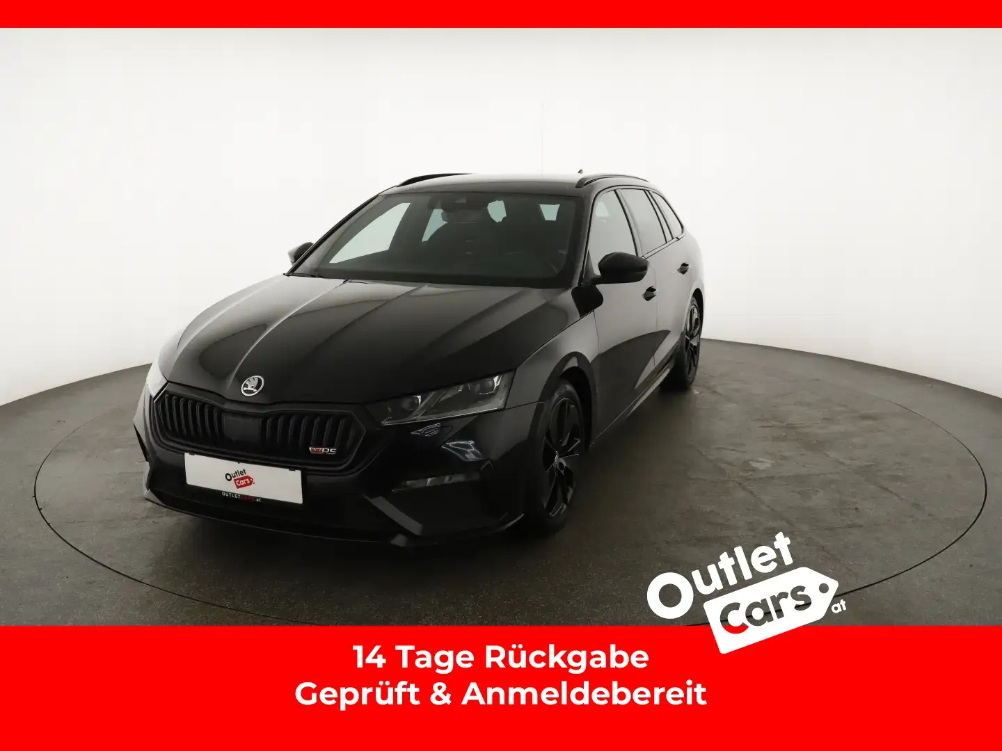 Skoda Octavia Combi 2.0 TDI RS MATRIX+AHK+LED+LEDER+LM Schwarz - 1