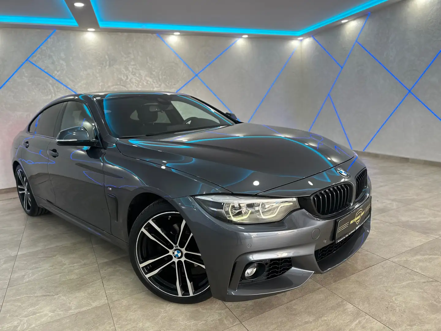BMW 418 418i Gran Coupe Aut.*M-SPORT*KAMERA*NAVI*LED* Šedá - 2