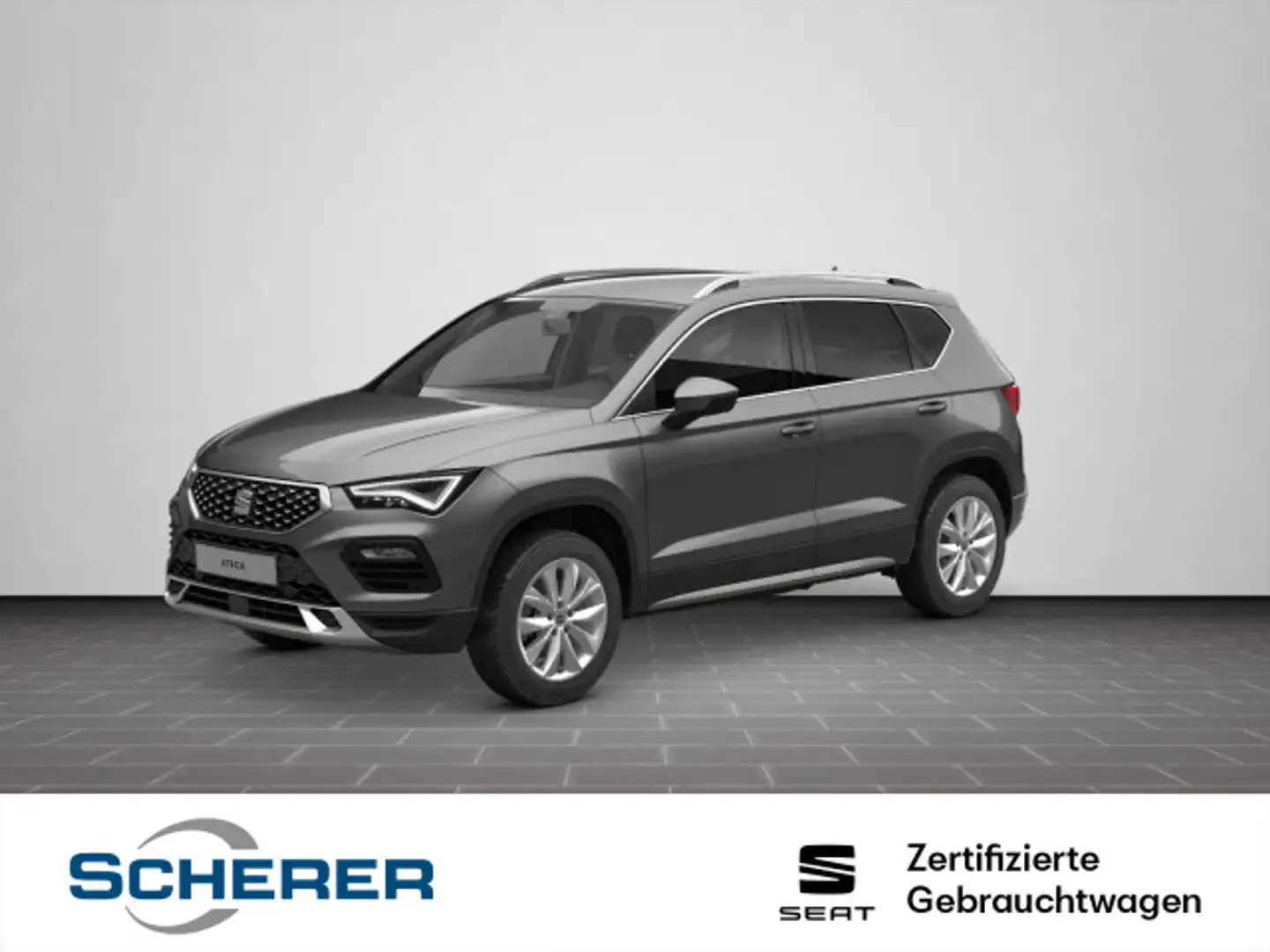 SEAT Ateca Xperience 2.0 TDI DSG AHK RFK NAVI SHZ GJR Grau - 1